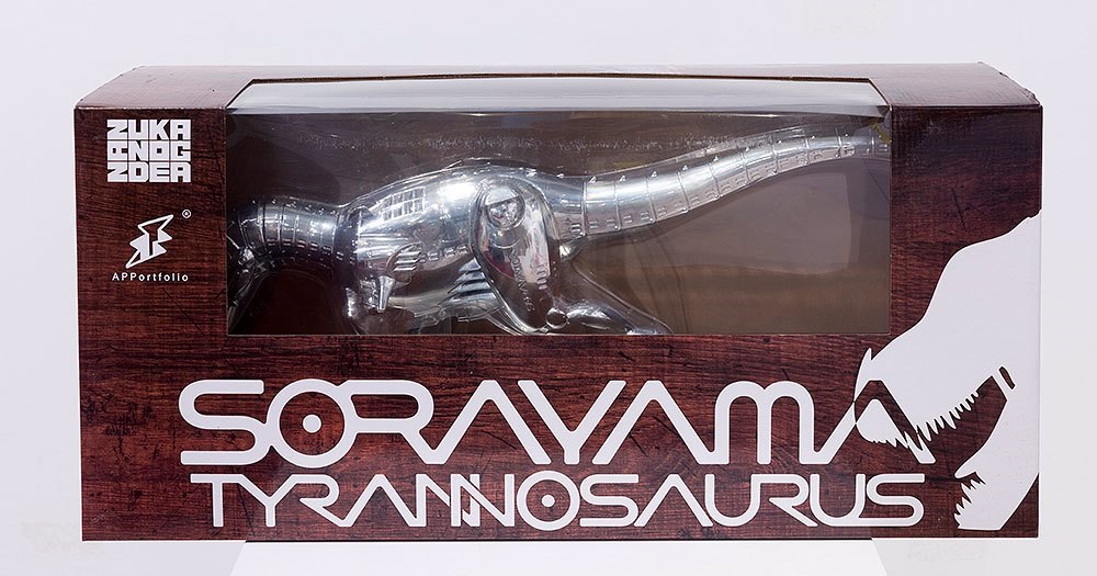 その他 MEDICOM TOY - SORAYAMA TYRANNOSAURUS Hajime Sorayama TYRANNOSAURUS T-rex Cyborg Dinosaur Statue