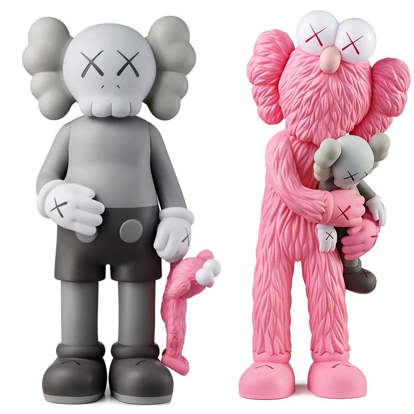 KAWS SHARE KAWS TAKE set of 2 works by KAWS on artnet