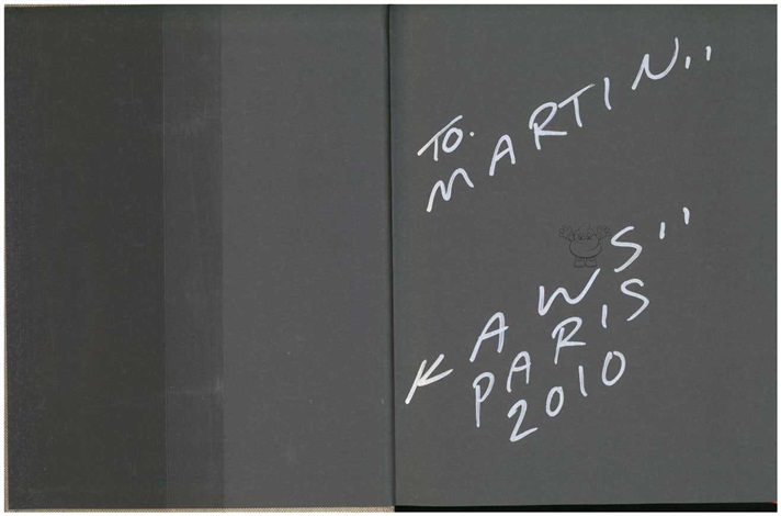 Signed KAWS Colette x Rizzoli artist book by KAWS on artnet