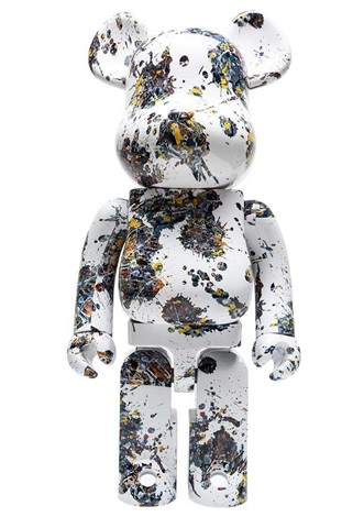 Jackson Pollock Bearbrick 1000 Jackson Pollock BERBRICK by Jackson Pollock on artnet