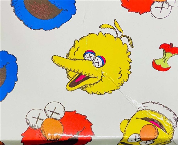 Kaws sesame street box set shop