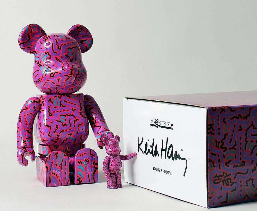 Keith haring cheap bearbrick 400