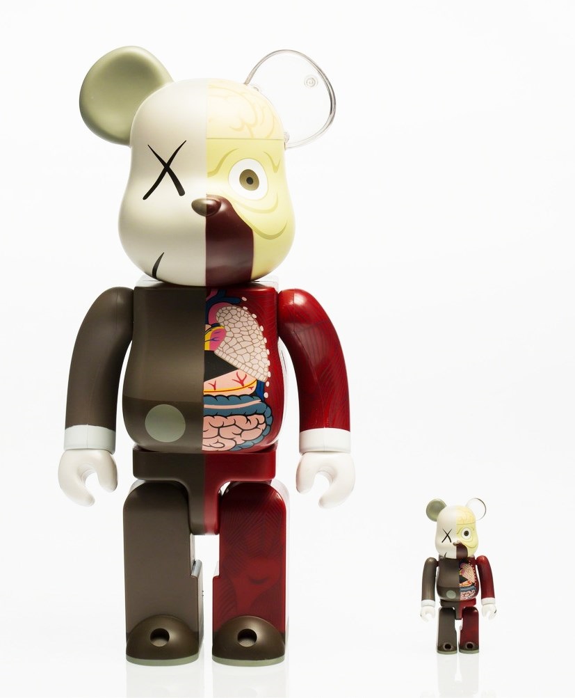 Dissected Companion Bearbrick 400 100 Red by KAWS on artnet