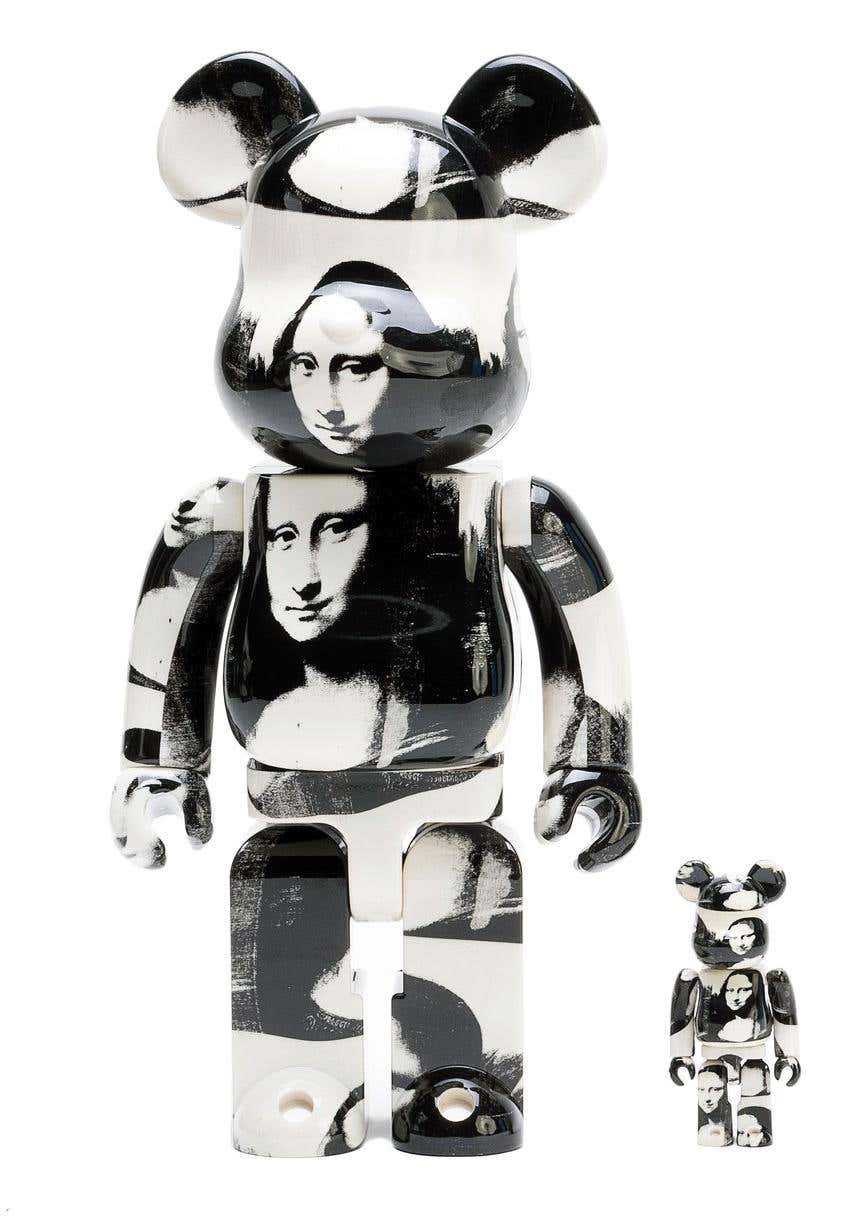 Andy Warhol 400 Bearbrick Andy Warhol Mona Lisa BERBRICK by Andy