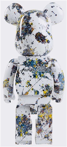 Jackson Pollock Bearbrick 400 Companion Jackson Pollock BERBRICK