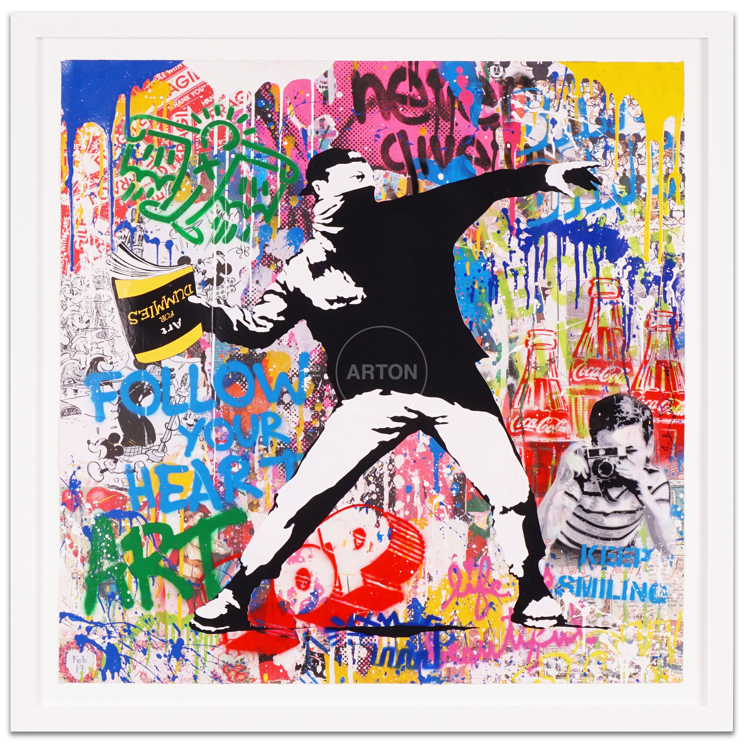 Mr.Brainwash ミスター・ブレインウォッシュ ポスター focusdata.com.co
