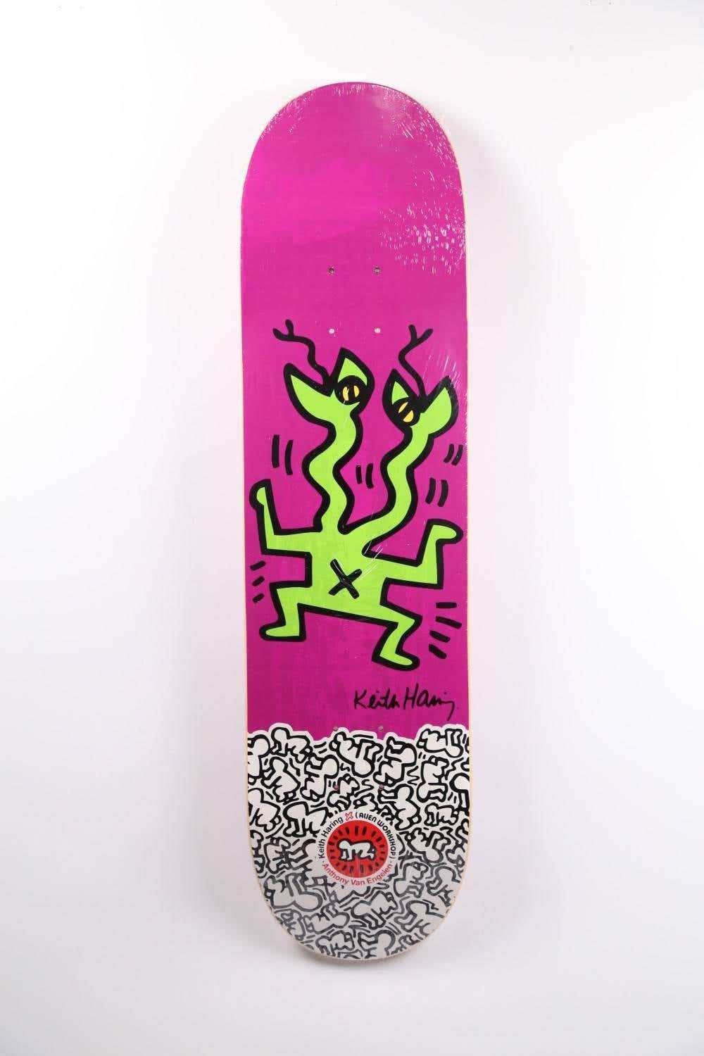 Keith Haring Skateboard Deck by Keith Haring on artnet