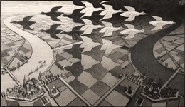 Day and Night by M.C. Escher on artnet