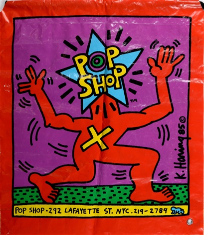 Pop shop Bag by Keith Haring on artnet