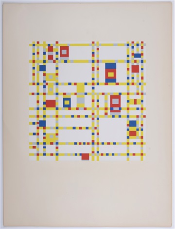 Broadway Boogie Woogie by Piet Mondrian on artnet