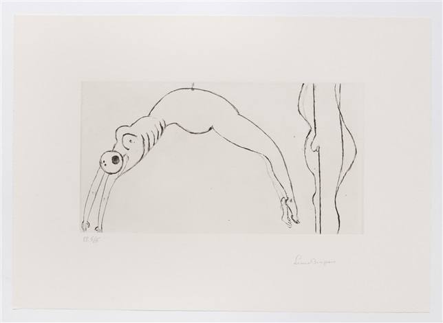 louise bourgeois arched figure