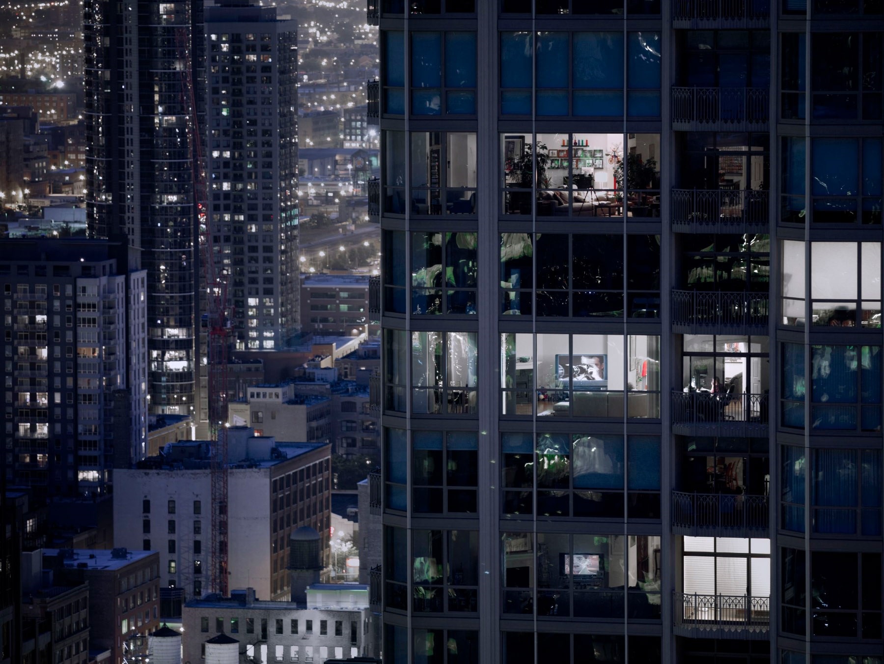 Michael Wolf (1954-2019) | Transparent City #105 (2007