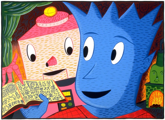 Rodney Alan Greenblat 水彩画 2014年 Research Pays Off by Rodney Alan Greenblat on artnet