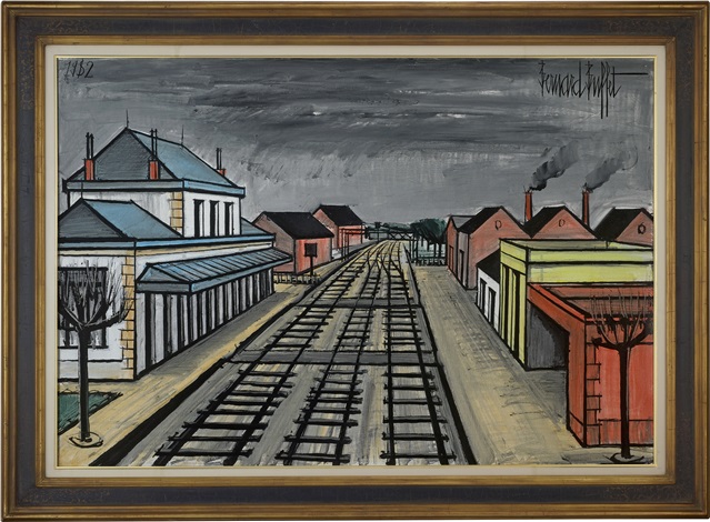 Les Rails by Bernard Buffet on artnet