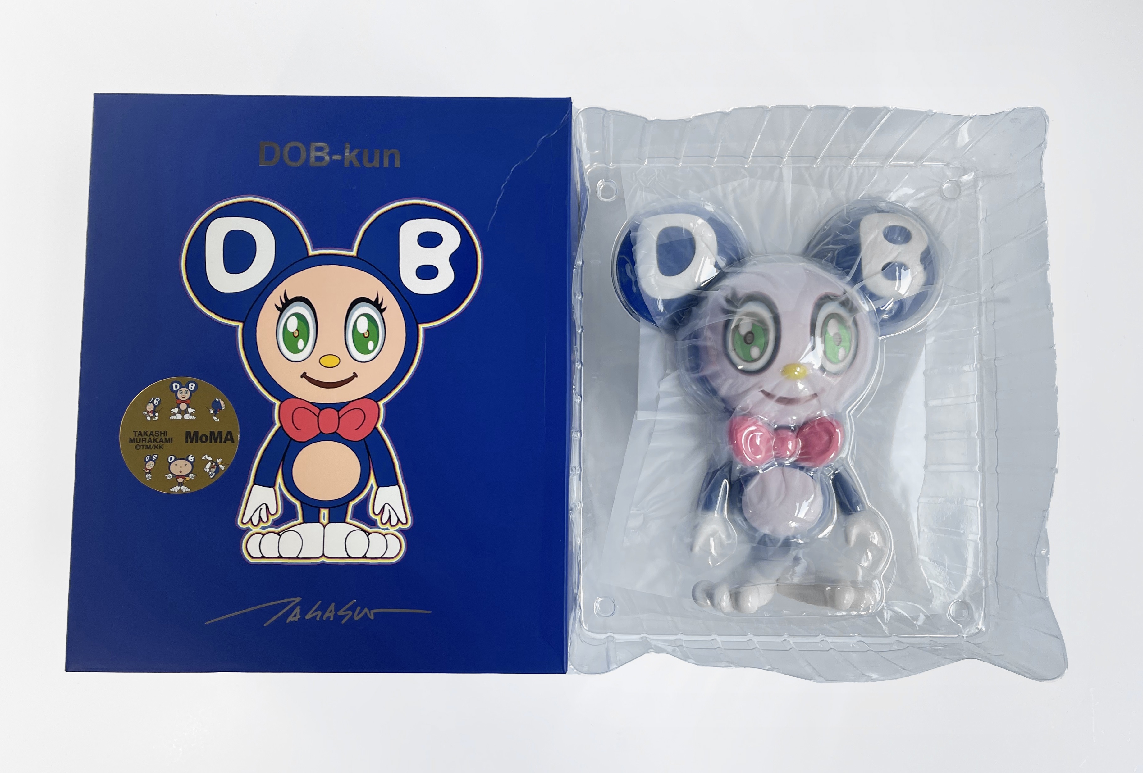 MOMA - Iart MoMA 村上隆 DOB kun figure ホワイトver DOB-Kun By MoMA Store Exclusive by Takashi Murakami 村上隆