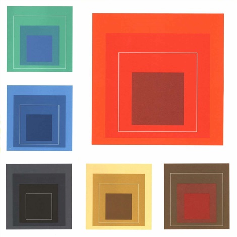 JOSEF ALBERS 図録　プリント付き Josef Albers: Homage to the Square Variant Structural