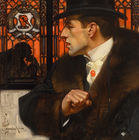 The Sleuth by Joseph Christian Leyendecker on artnet