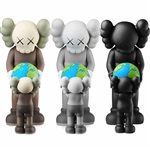 MEDICOM TOY - KAWS THE PROMISE BROWN BLACK GREY 3体セット MEDICOM TOY - KAWS THE PROMISE BROWN BLACK GREY 3体セット