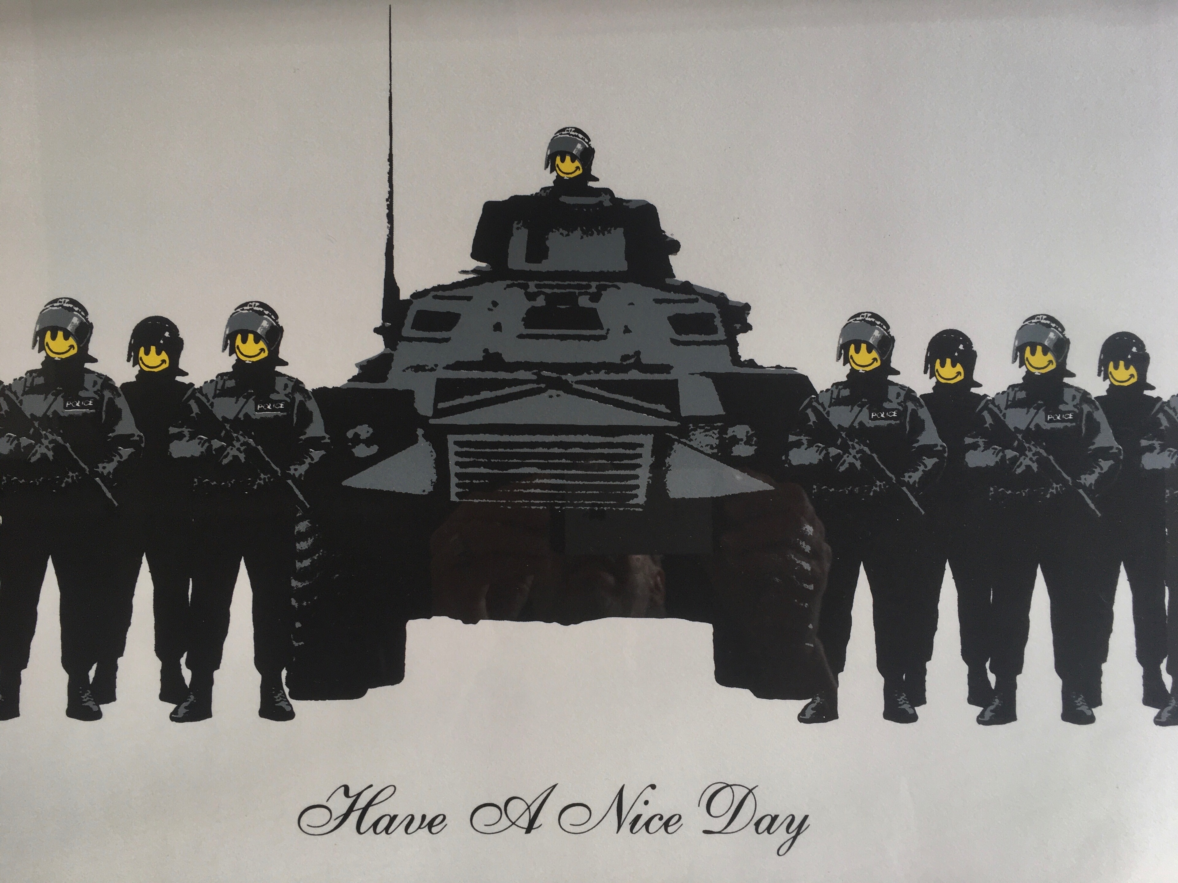 Have a Nice Day by Banksy on artnet