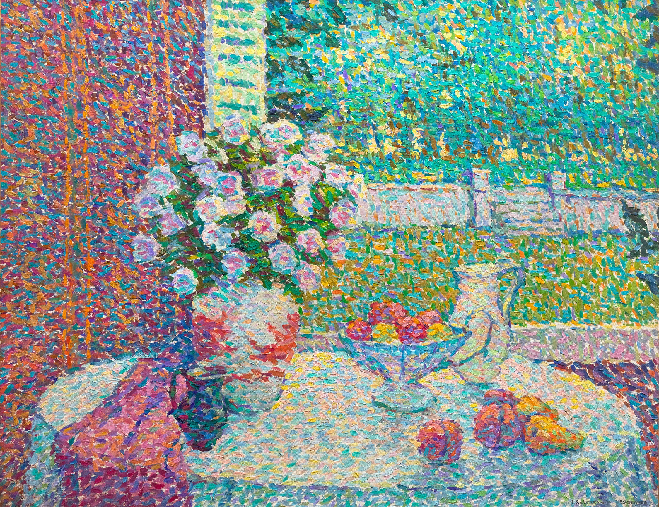La table aux jardin by Jeanne Selmersheim-Desgranges on artnet
