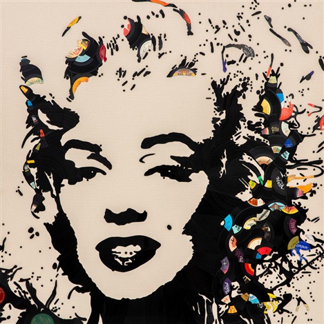 Marilyn Monroe Broken Records by Mr. Brainwash on artnet