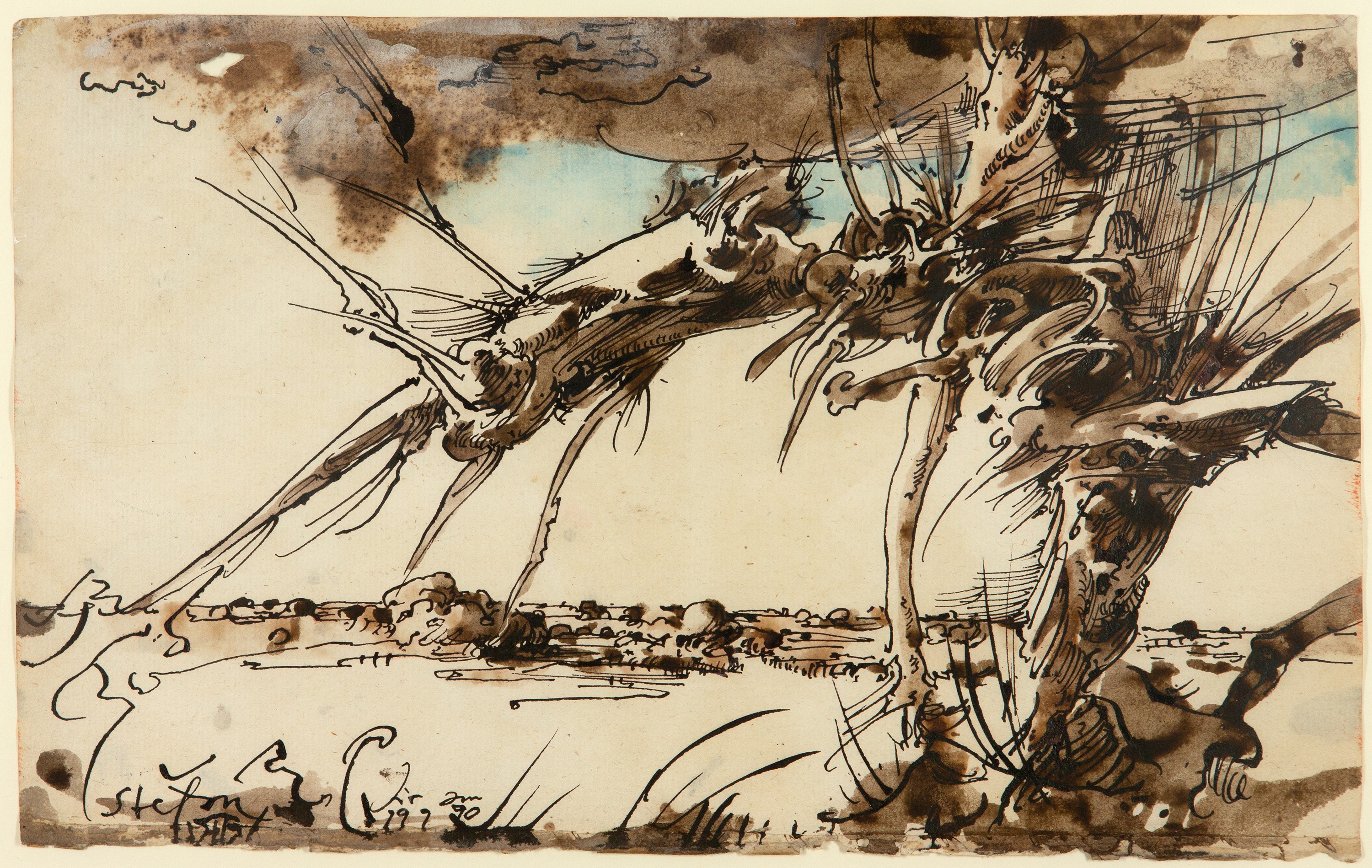 13 Drowing 1977 / Horst Jansen / 版画 銅版画 horst-janssen-landscape.jpg