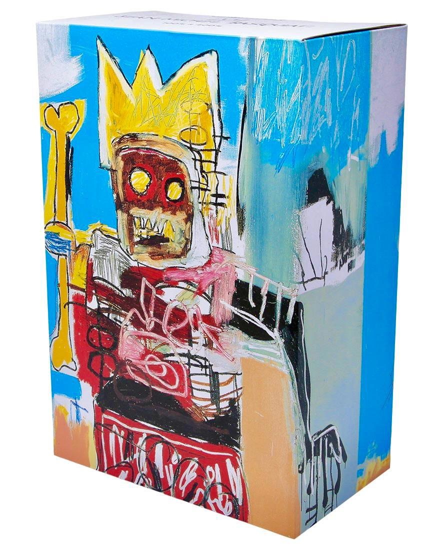 Basquiat Bearbrick 400 set of 2 works Warhol Basquiat
