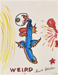 Daniel Dale Johnston オリジナル作品　原画 Daniel Dale Johnston | Artnet
