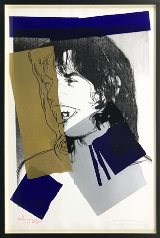 Mick Jagger Fs Ii.142 By Andy Warhol On Artnet