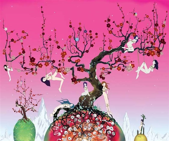 japricot❇︎ページ Japanese Apricot 3 - A Pink Dream by Chiho Aoshima on artnet