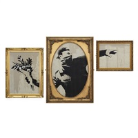 Flower Thrower Triptych (VIP), 2019