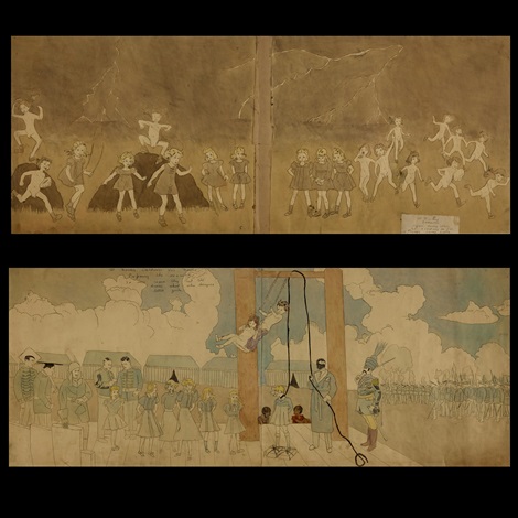 絵画『SKIN』NORRY Lot - Philippe Henri Noyer (1917 - 1985): Princess Elodie and the