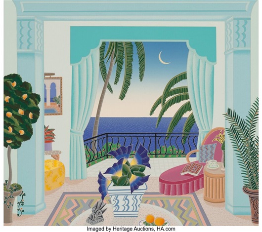 Lagomar from Palm Beach Suite by Thomas McKnight on artnet