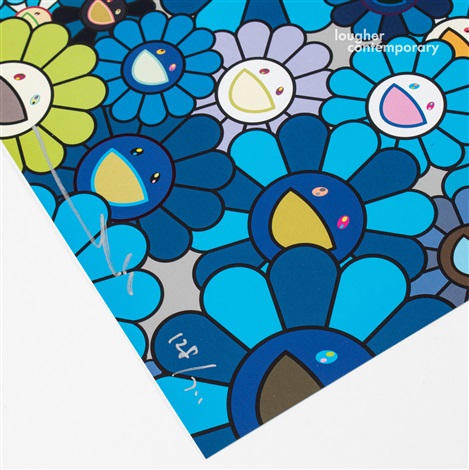 An Homage to IKB, 1957 F by Takashi Murakami on artnet