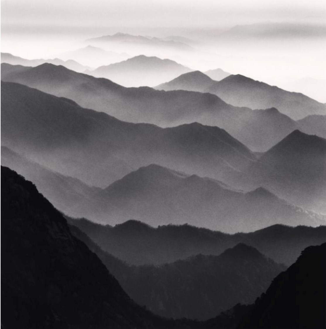 Huangshan Mountains, Study 42, Anhui, China by Michael Kenna on artnet