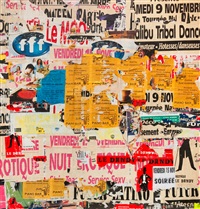 洋書希少）Jacques Villeglé, Flammarion, 2007。 Jacques Villeglé | Artnet