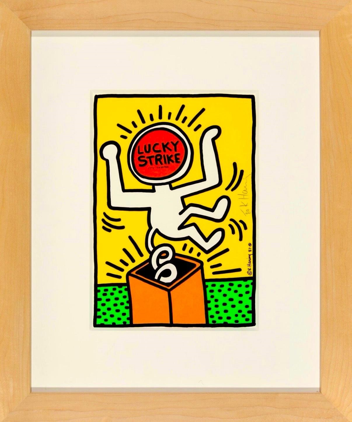 Lucky Strike Yellow by Keith Haring on artnet