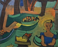 FRANCISCO BORES、SOUVENIR D'ANDALOUSIE FRANCISCO BORES (1898-1972) noted modern Spanish artist 1937
