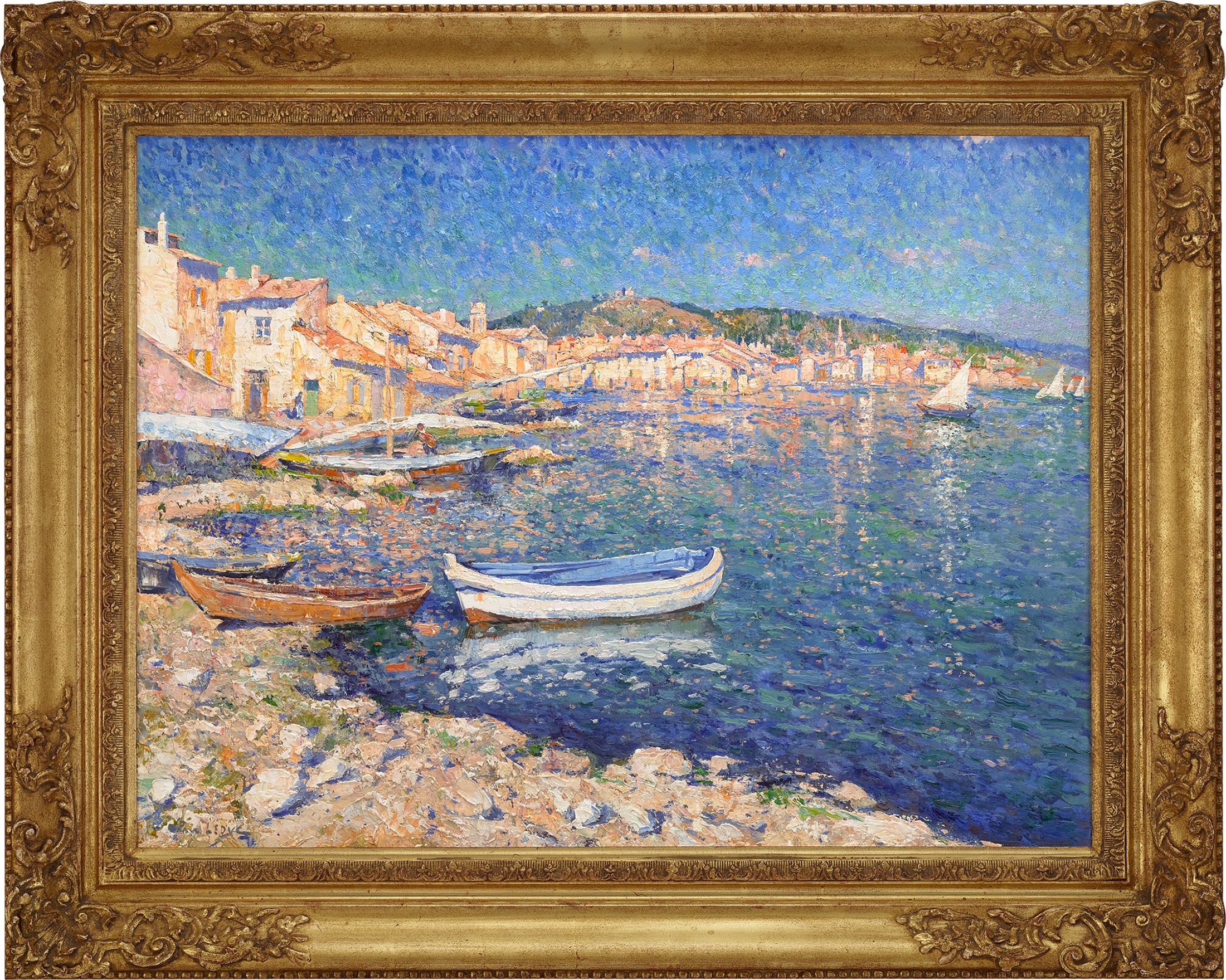 アルベール・ルブール、「LES LAVEUSES A PONT-DU-CHATE Martigues, Provence-Alpes-Côte dAzur by Paul Leduc on artnet