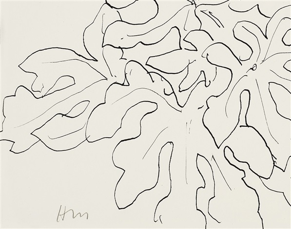 Matisse マティス Fleurs, Feuillages, Dessins Feuillage dun arbre by Henri Matisse on artnet