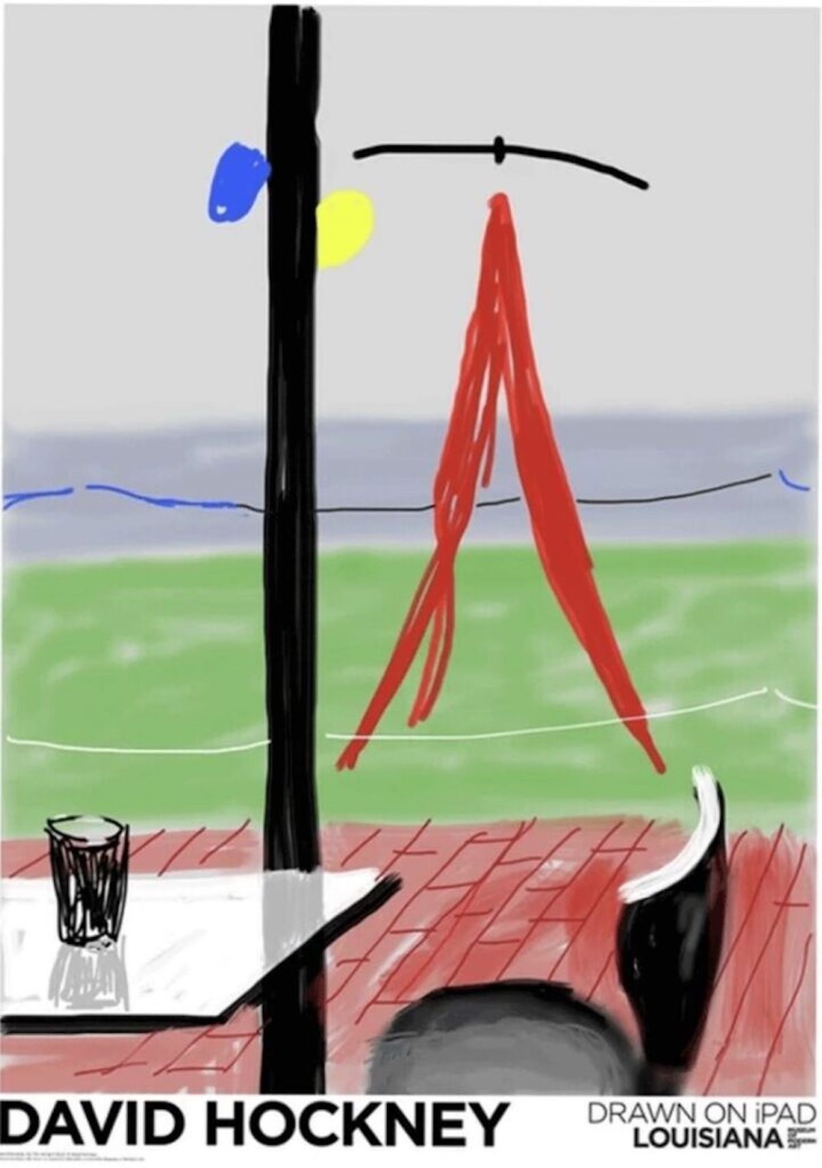 特別額装品/Me Draw on Ipad/デビット ホックニー Me Draw - Drawn On Ipad by David Hockney on artnet