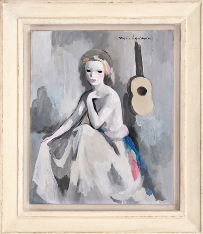 Femme à la guitare by Marie Laurencin on artnet