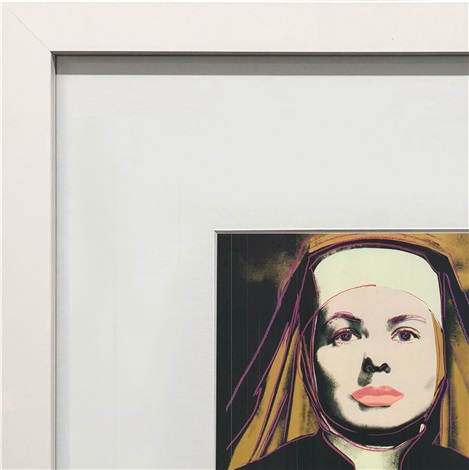 Portrait of Ingrid Bergman the Nun by Andy Warhol on artnet