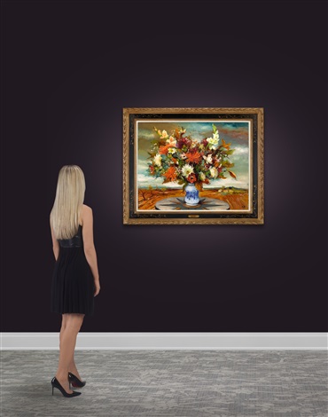 Marcel Dyf『庭園の花』 Grandes fleurs by Marcel Dyf on artnet