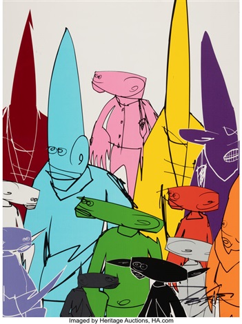 Characterization poster by Futura on artnet