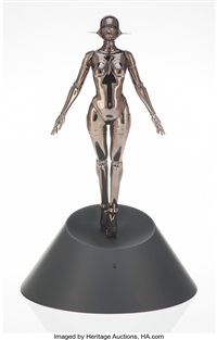 Hajime Sorayama | Sexy Robot Floating 1/4 Scale (Gold/Silver