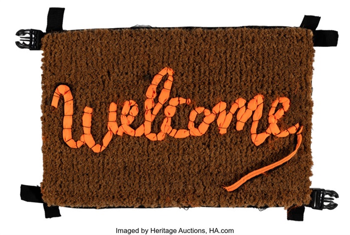 Welcome Mat by Banksy on artnet