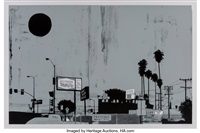 Evan Hecox Palm Springs North End ポスター
