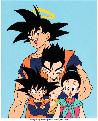 Dragon Ball Z Goku Family Rilezu Cel Toei Animation, 1994. by Toei