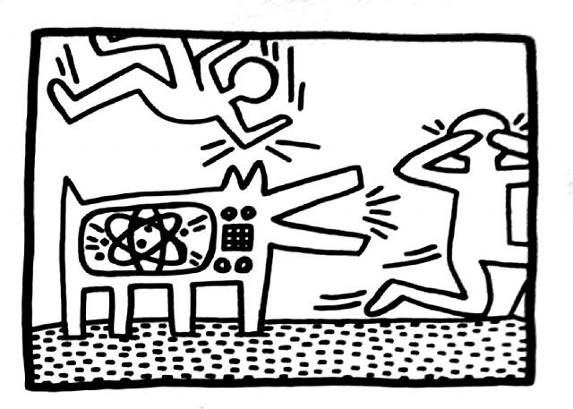 Barking Dog by Keith Haring on artnet